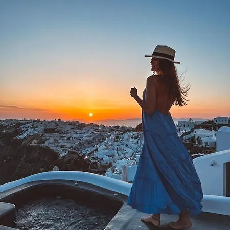 Captain John Villas Oia - Caldera & Sunset View